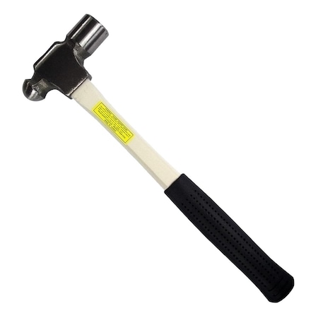 K-Tool International Ball Peen Hammer, Fibrglass Handle, 24 oz. KTI-71725